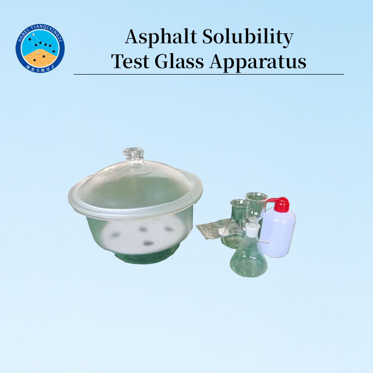 Asphalt Solubility Test Glass Apparatus | Laboratory Use