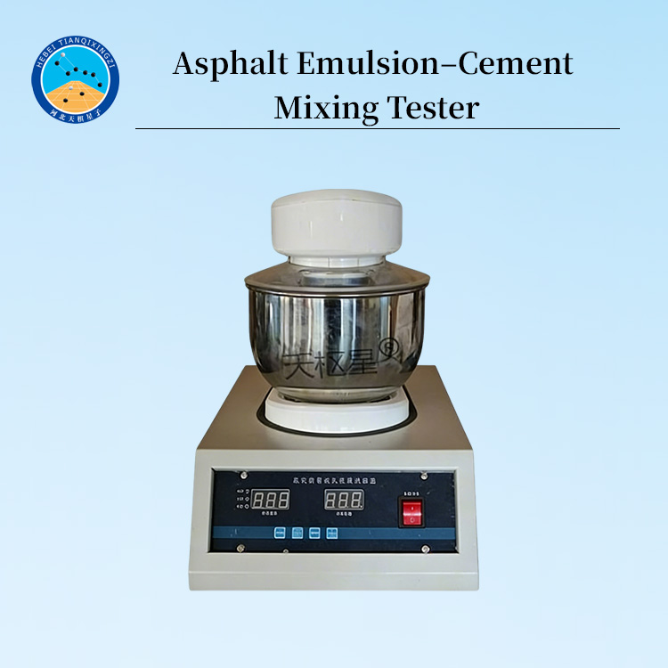 Asphalt Emulsion–Cement Mixing Tester