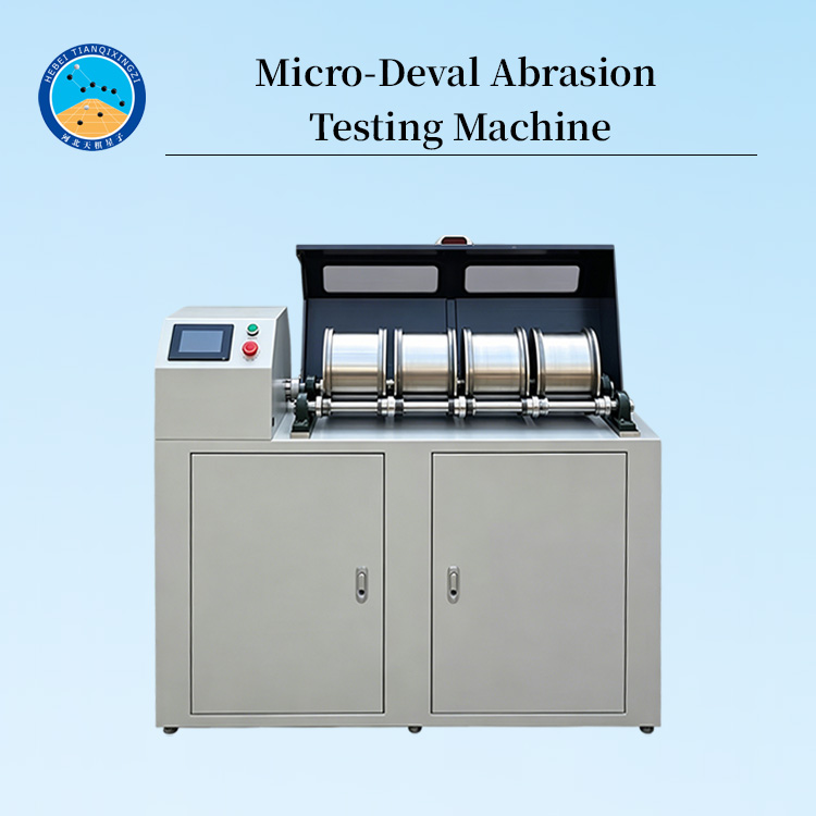 Micro-Deval Abrasion Testing Machine for Asphalt Materials