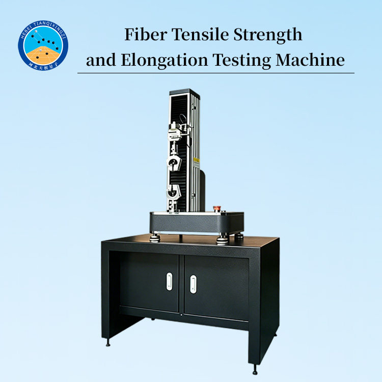 Fiber Tensile Strength and Elongation Testing Machine