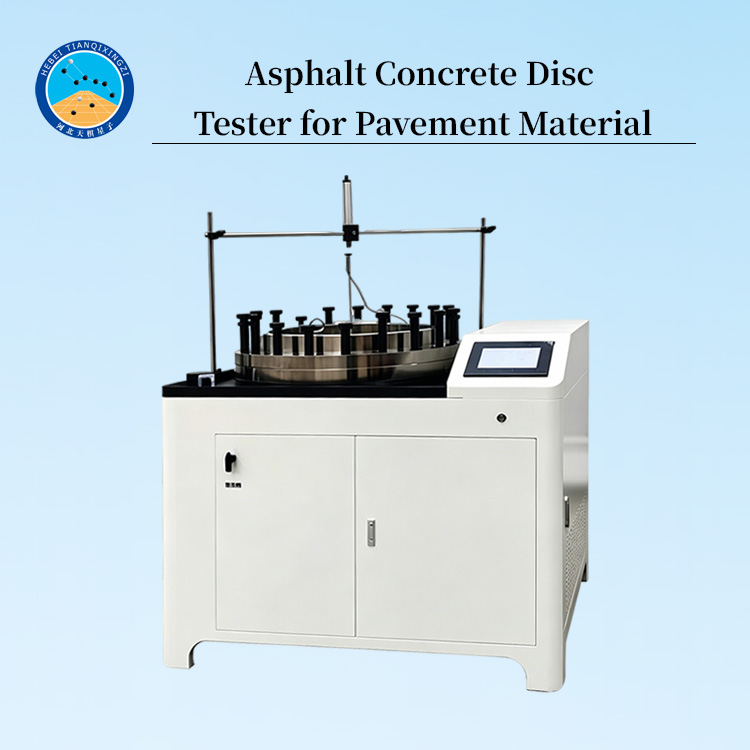 Asphalt Concrete Disc Tester for Pavement Material