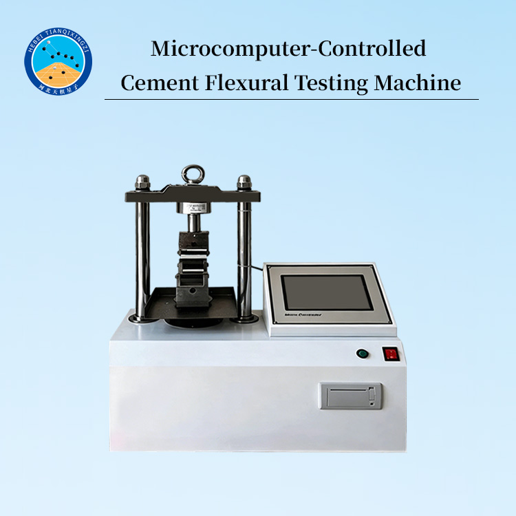 Microcomputer-Controlled Cement Flexural Testing Machine