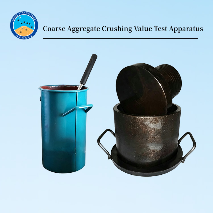 Coarse Aggregate Crushing Value Test Apparatus