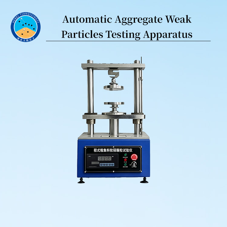 Automatic Aggregate Weak Particles Testing Apparatus