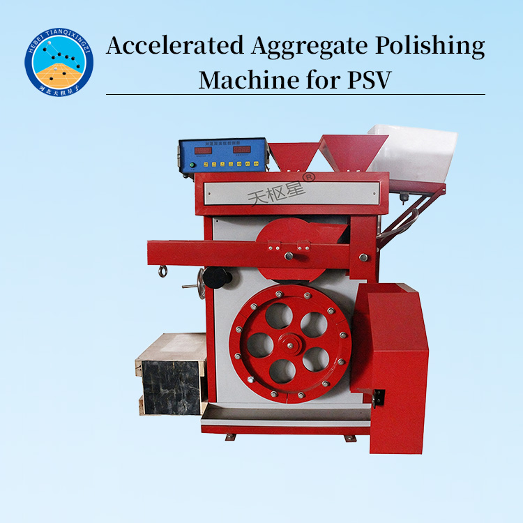 Accelerated Aggregate Polishing Machine for PSV