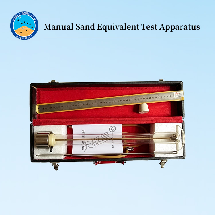 Manual Sand Equivalent Test Apparatus