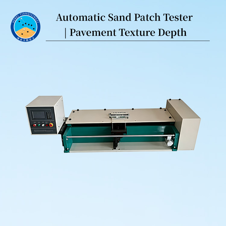 Automatic Sand Patch Tester | Pavement Texture Depth