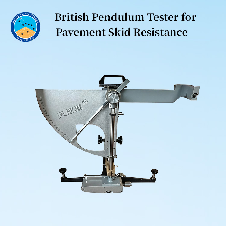 British Pendulum Tester for Pavement Skid Resistance