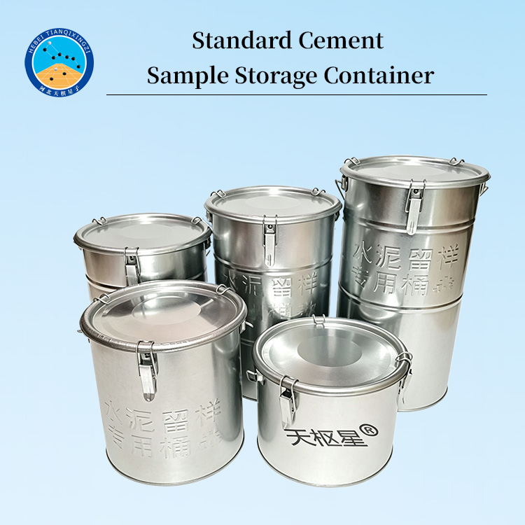 Standard Cement Sample Storage Container
