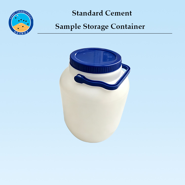 Plastic Cement Sample Storage Container