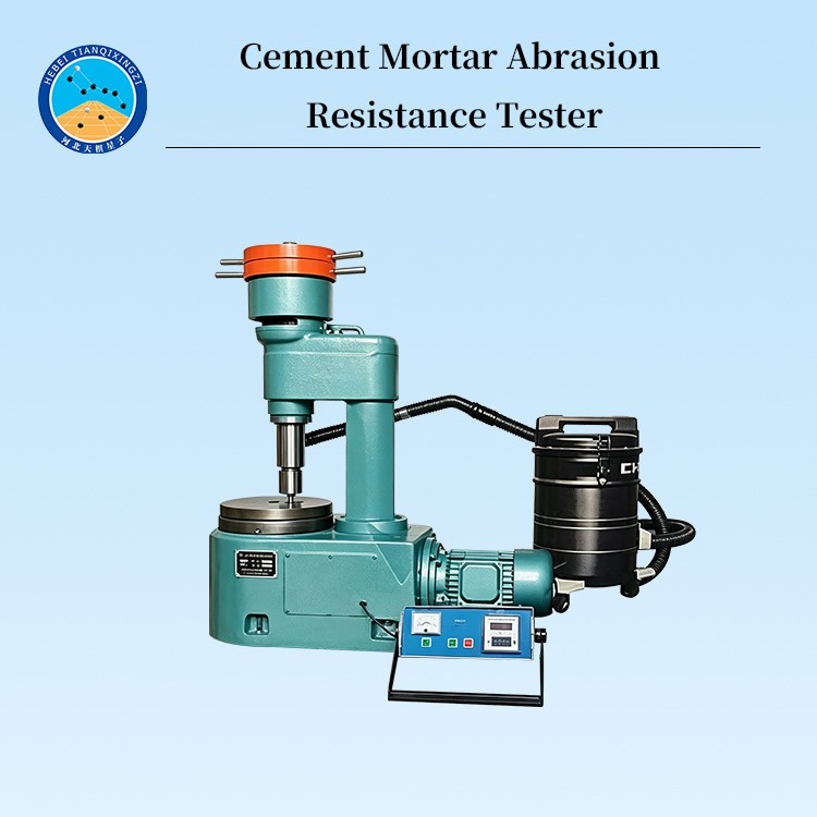 Cement Mortar Abrasion Resistance Tester