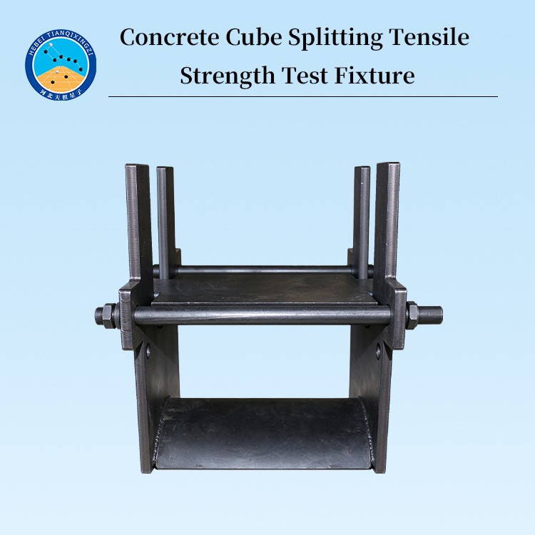 Concrete Cube Splitting Tensile Strength Test Fixture