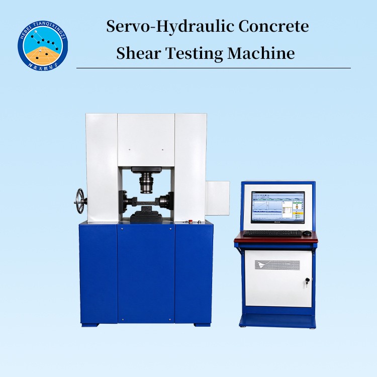 Servo-Hydraulic Concrete Shear Testing Machine