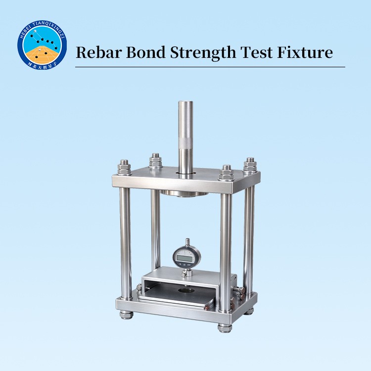 Rebar Bond Strength Test Fixture